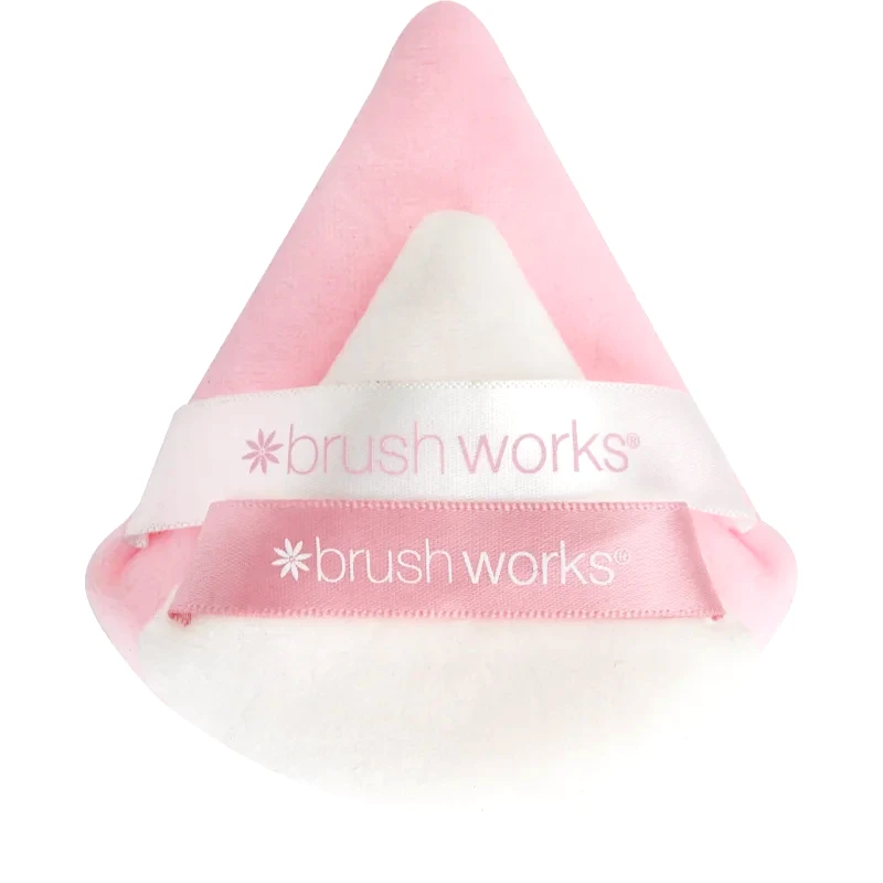Brushworks Brushworks Triangular Powder Puff Duo πον-πον