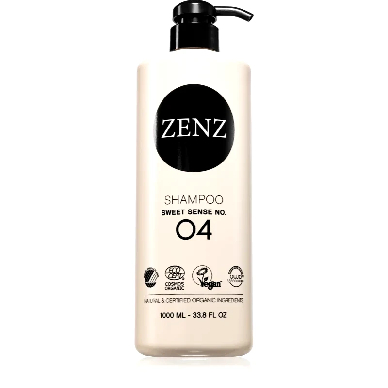 ZENZ Organic ZENZ Organic Sweet Sense No. 04 ενυδατικό σαμπουάν για όγκο μαλλιών 1000 ml