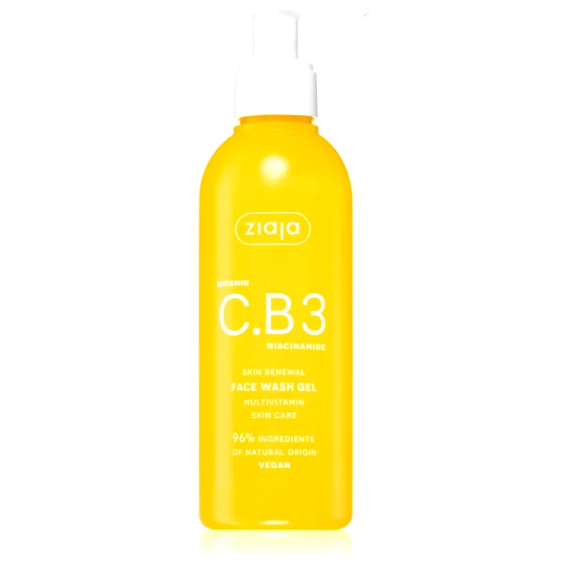 Ziaja Ziaja Vitamin C.B3 Niacinamide τζελ καθαρισμού Για το πρόσωπο 190 ml