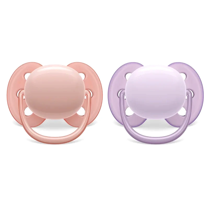 Philips Avent Philips Avent Ultrasoft SCF091/31 0-6 m πιπίλα Neutral Girl 2 τμχ