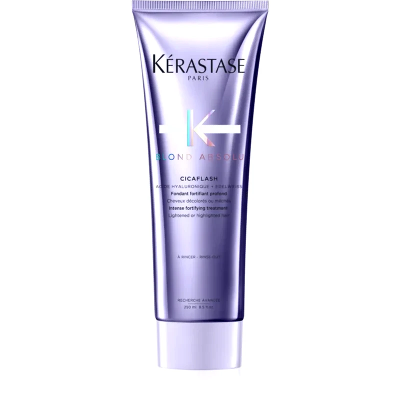 Kérastase Kérastase Blond Absolu Cicaflash περιποίηση σε βάθος για ξανοιγμένα μαλλιά ή μαλλιά με ανταύγειες 250 ml