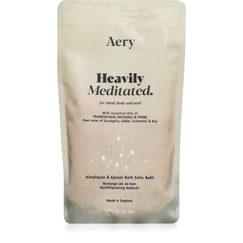 Aery Aery Aromatherapy Heavily Meditated άλατα μπάνιου 375 γρ