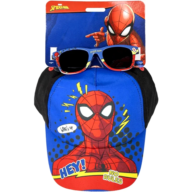 Marvel Marvel Spiderman Set Cap & Sunglasses Σετ για παιδιά 3+ years Size 53 cm 1 τμχ