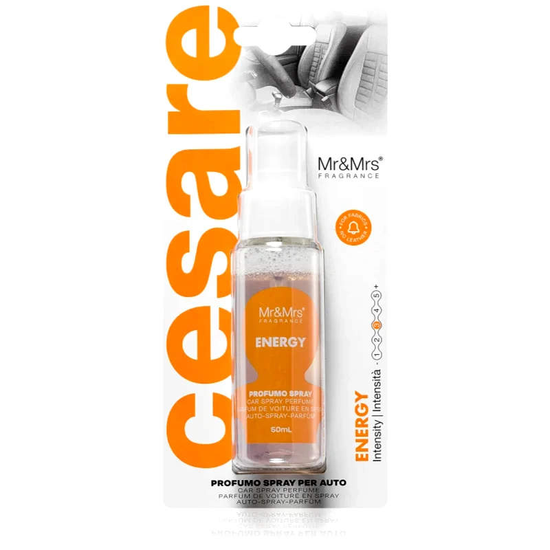 Mr & Mrs Fragrance Mr & Mrs Fragrance Cesare Energy αποσμητικό χώρου γιατο αυτοκίνητο 50 ml