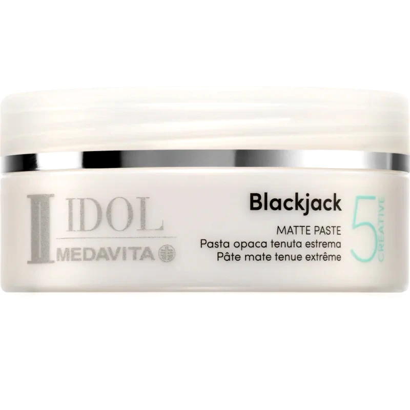 Medavita Medavita IDOL BlackJack πάστα styling για πολύ ισχυρό κράτημα για τα μαλλιά 100 ml