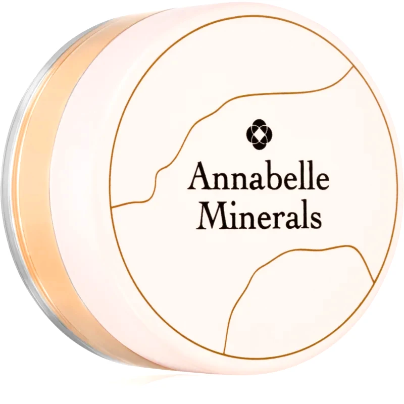Annabelle Minerals Annabelle Minerals Radiant Mineral Foundation μεταλλικό μεικ απ πούδρας για λαμπρή επιδερμίδα απόχρωση Golden Sand 4 γρ
