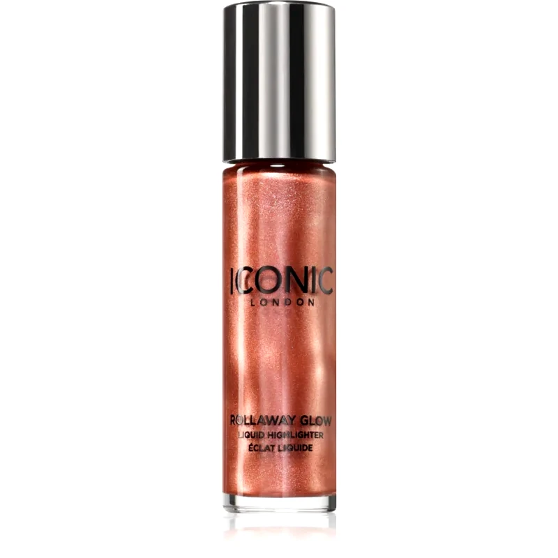 ICONIC London ICONIC London Rollaway Glow υγρό λαμπρυντικό απόχρωση Rose Potion 8 ml