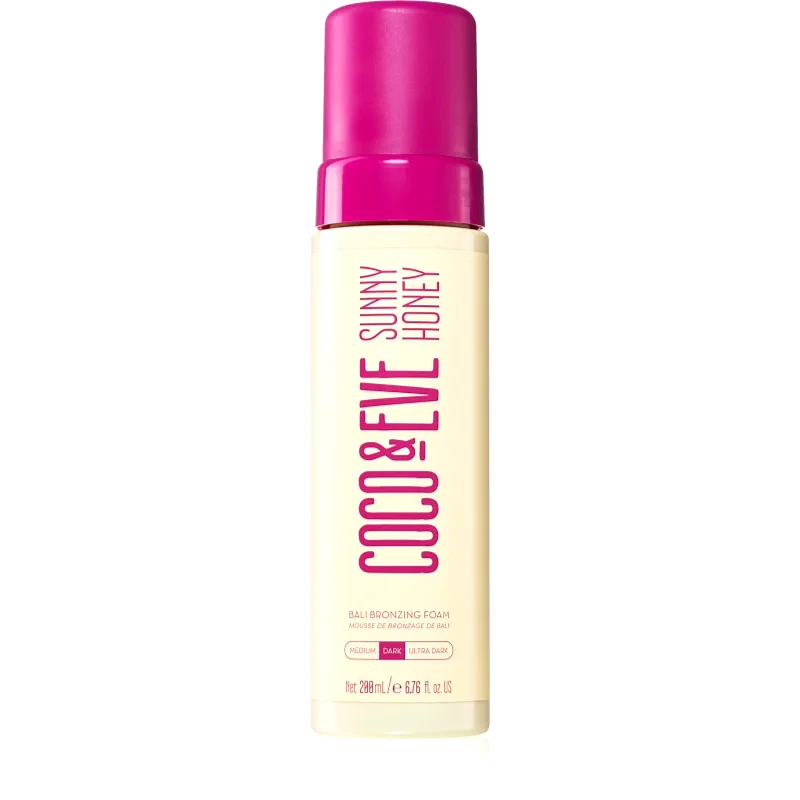 Coco & Eve Coco & Eve Sunny Honey Bali Bronzing Foam αφρός αυτομαυρίσματος Dark 200 ml