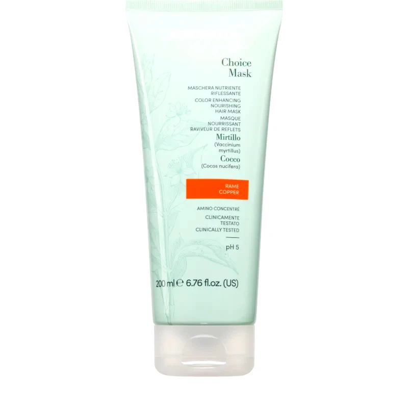 Medavita Medavita Choice Copper θρεπτική μάσκα για βαμμένα μαλλιά 200 ml