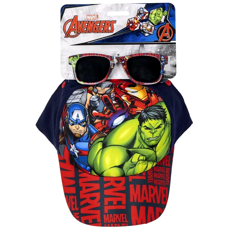 Marvel Marvel Avengers Set Cap & Sunglasses Σετ για παιδιά 3+ years Size 53 cm 1 τμχ