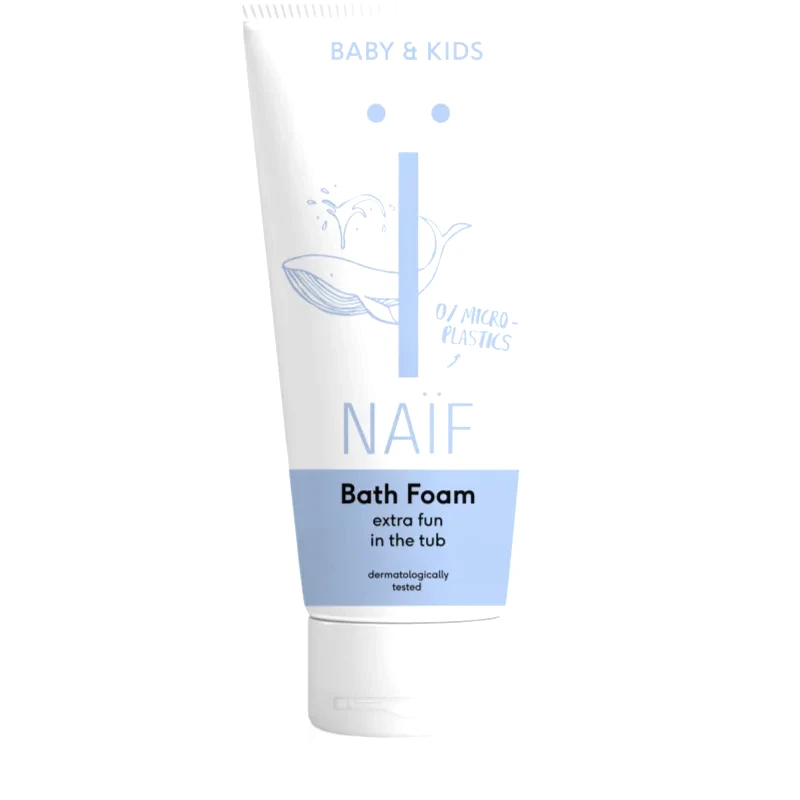 Naif Naif Baby & Kids Bath Foam χαλαρωτικός αφρός μπάνιου για παιδιά 200 ml