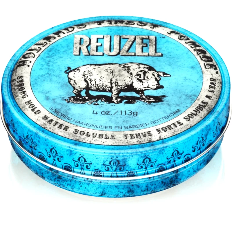 Reuzel Reuzel Hollands Finest Pomade Strong Hold μυραλοιφή για τα μαλλιά με δυνατό κράτημα 113 γρ