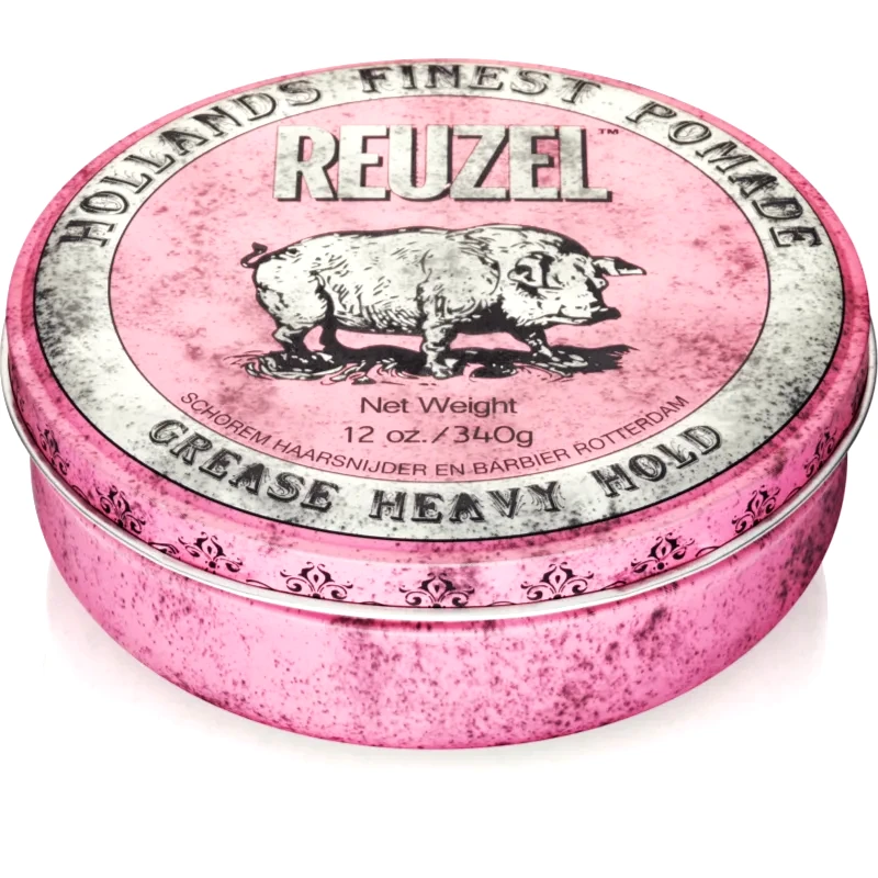 Reuzel Reuzel Hollands Finest Pomade Grease Πομάδα μαλλιών ισχυρή αντοχή 340 γρ