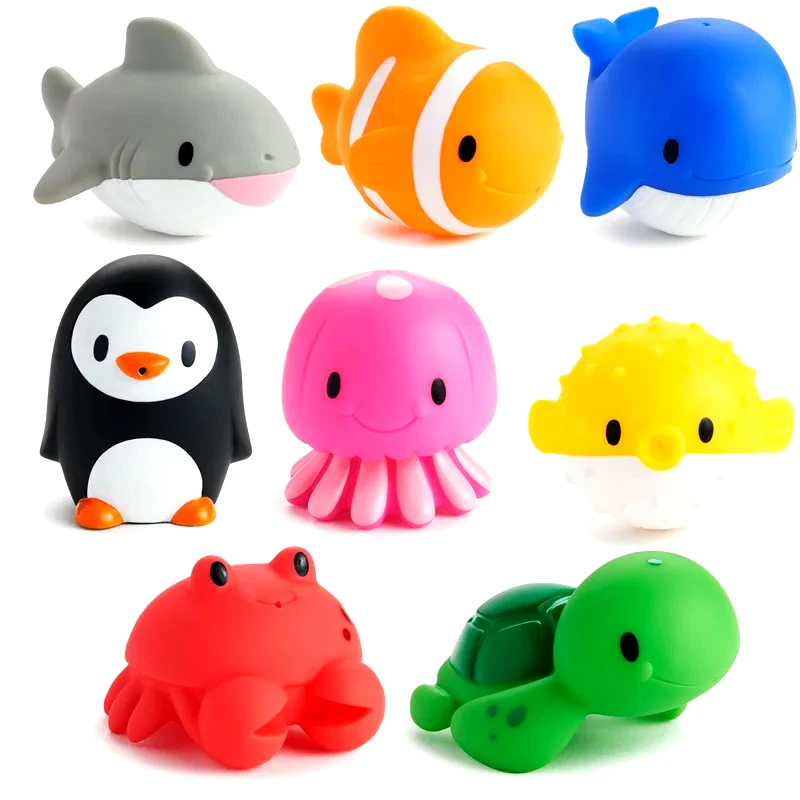 Munchkin Munchkin Bath Ocean παιχνίδι νερού 9 m+ 8 τμχ