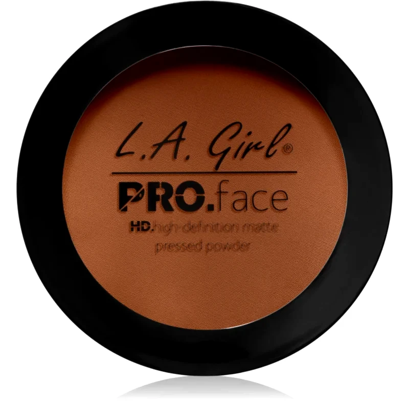 L.A. Girl Cosmetics L.A. Girl Cosmetics PRO. Face HD συμπαγής πούδρα με ματ αποτελέσματα απόχρωση Warm Caramel 7 γρ