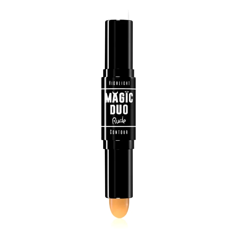 Rude Cosmetics Rude Cosmetics Magic Duo διπλής όψης στικ για περιγράμματα απόχρωση Light 4.5 γρ
