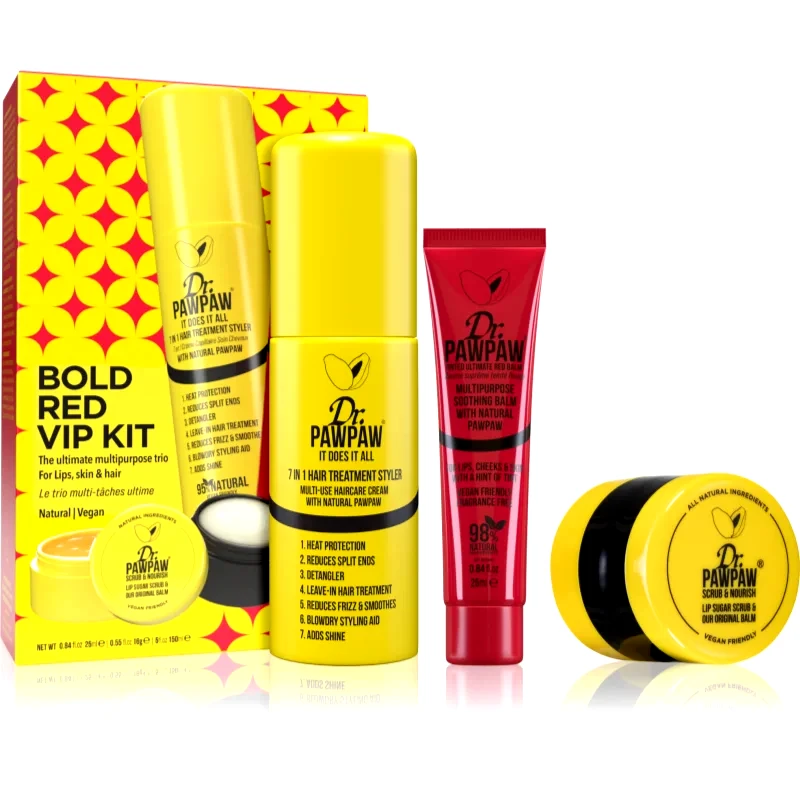 Dr. Pawpaw Dr. Pawpaw Bold Red VIP Kit σετ δώρου