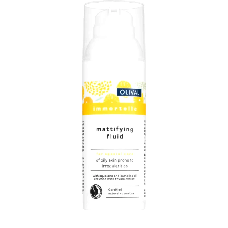 Olival Olival Immortelle Mattifying Fluid ματ υγρό για προβληματικό και λιπαρό δέρμα 50 ml