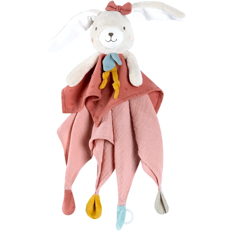 BABY FEHN BABY FEHN fehnNATUR Comforter Rabbit νάνι αγκαλιάς 1 τμχ