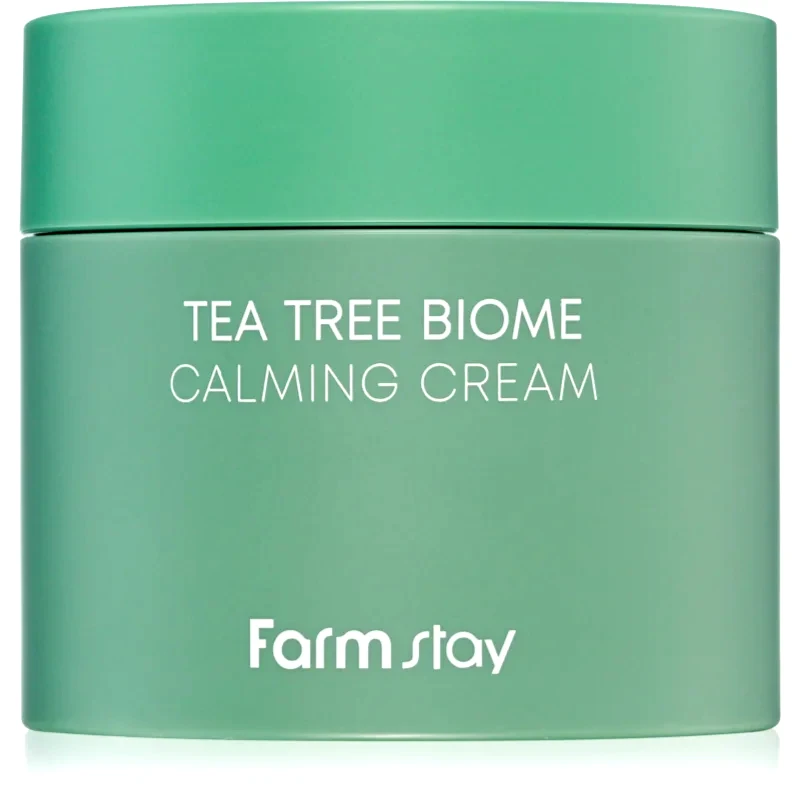 Farmstay Farmstay Tea Tree Biome καταπραϋντική κρέμα με εκχύλισμα τσαγιού 80 ml