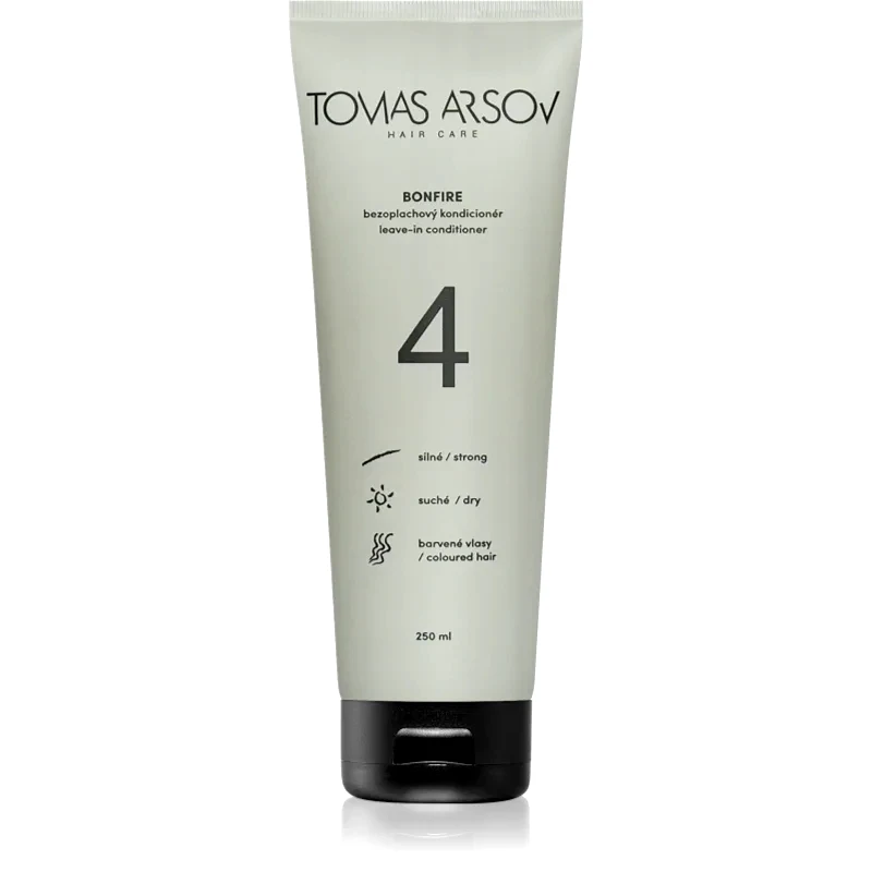 Tomas Arsov Tomas Arsov Bonfire Leave On Conditioner θρεπτικό μαλακτικό χωρίς ξέβγαλμα για λεπτά και κατεστραμμένα μαλλιά 250 μλ