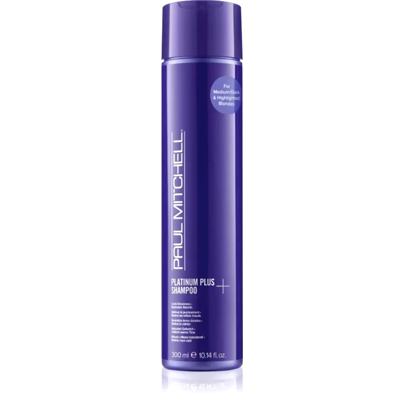Paul Mitchell Paul Mitchell Platinum Plus Shampoo σαμπουάν για ξανθά και γκρίζα μαλλιά 300 ml
