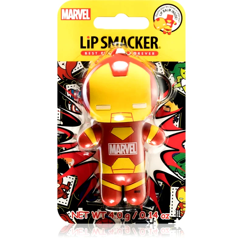 Lip Smacker Lip Smacker Marvel Iron Man Βάλσαμο για χείλη γεύση Billionaire Punch 4 γρ