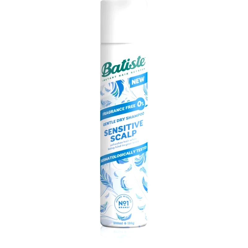 Batiste Batiste Sensitive ξηρό σαμπουάν για ευαίσθητο δέρμα της κεφαλής 200 ml