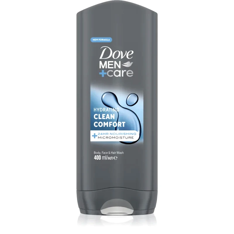 Dove Dove Men+Care Clean Comfort τζελ για ντους για άντρες 400 ml