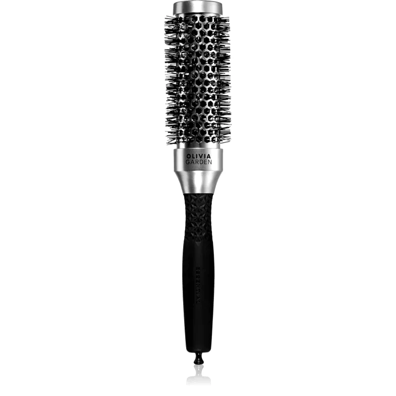 Olivia Garden Olivia Garden Blowout Classic Silver θερμική βούρτσα για τα μαλλιά διάμετρος 35mm 1 τμχ