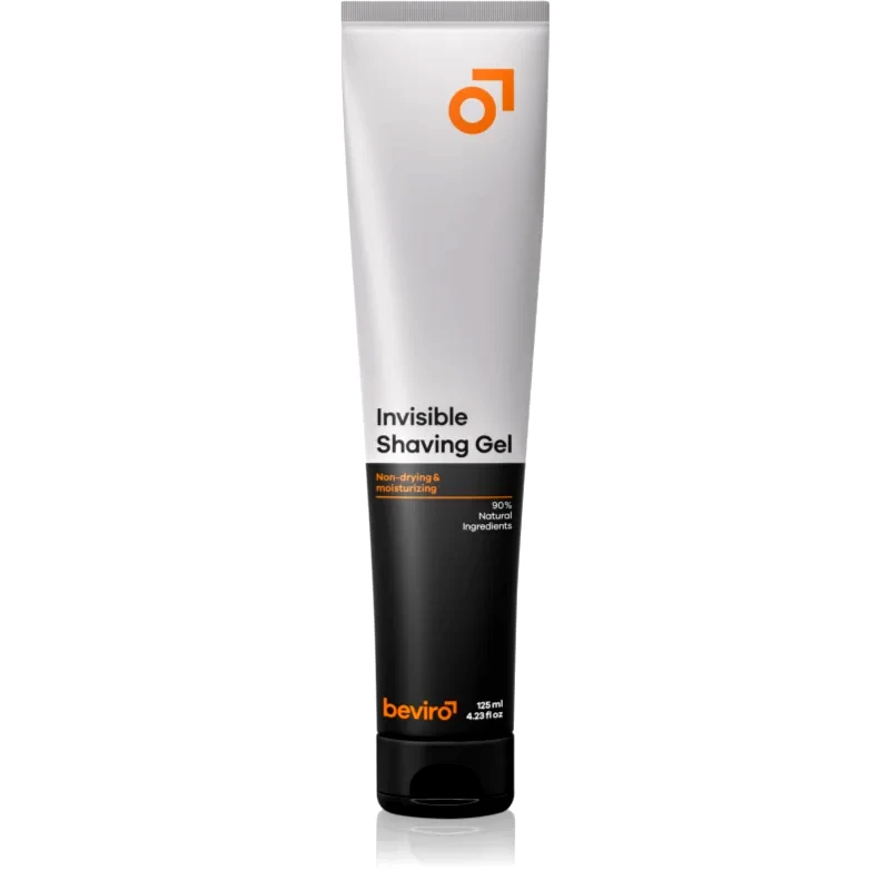 Beviro Beviro Invisible Shaving Gel τζελ ξυρίσματος για άντρες 125 ml