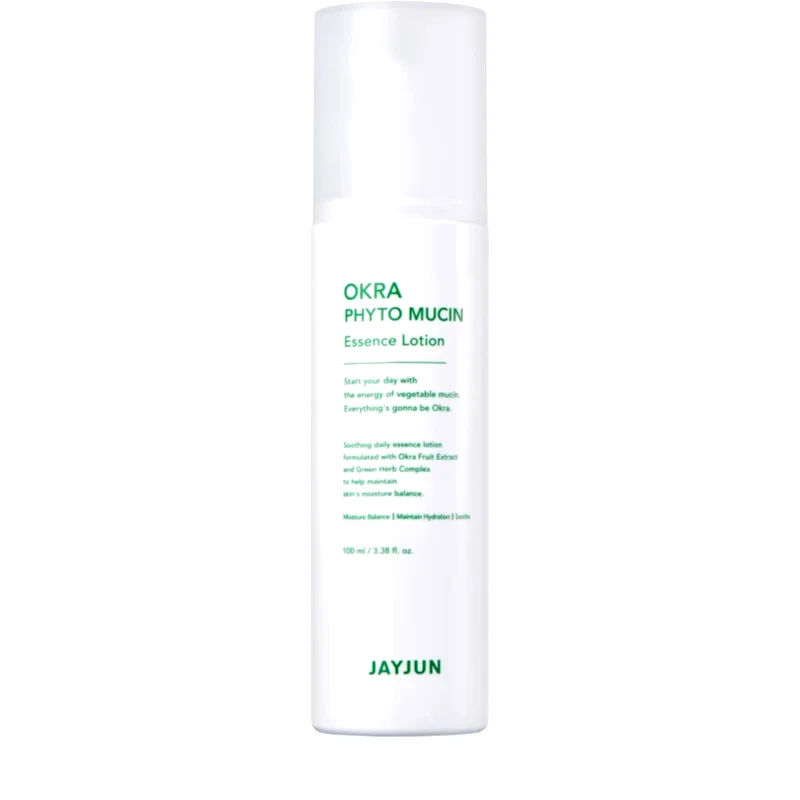 Jayjun Jayjun Okra Phyto Mucin αποκαταστατική ουσία προσώπου με καταπραϋντική δράση 100 ml