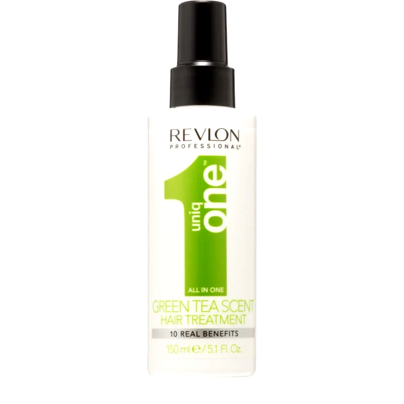 Revlon Professional Revlon Professional Uniq One All In One Green Tea φροντίδα χωρίς ξέβγαλμα σε σπρέι 150 ml