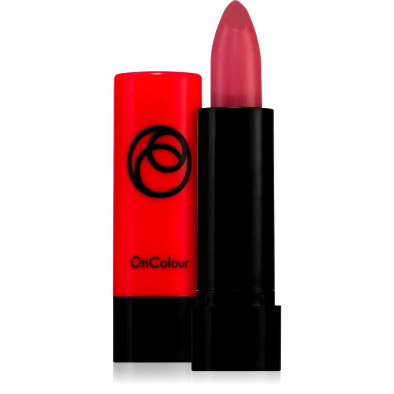 Oriflame Oriflame OnColour κρεμώδες κραγιόν συσκευασία ταξιδίου απόχρωση Rosy Pink 2,5 γρ