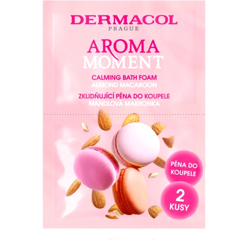 Dermacol Dermacol Aroma Moment Almond Macaroon αφρόλουτρο μπάνιου 2x15 ml