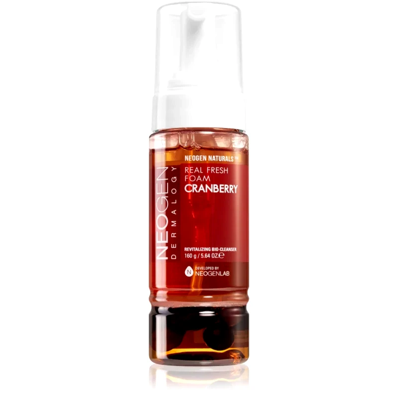 Neogen Dermalogy Neogen Dermalogy Real Fresh Cranberry καθαριστικός αφρός με αναγεννητικό αποτέλεσμα 160 γρ