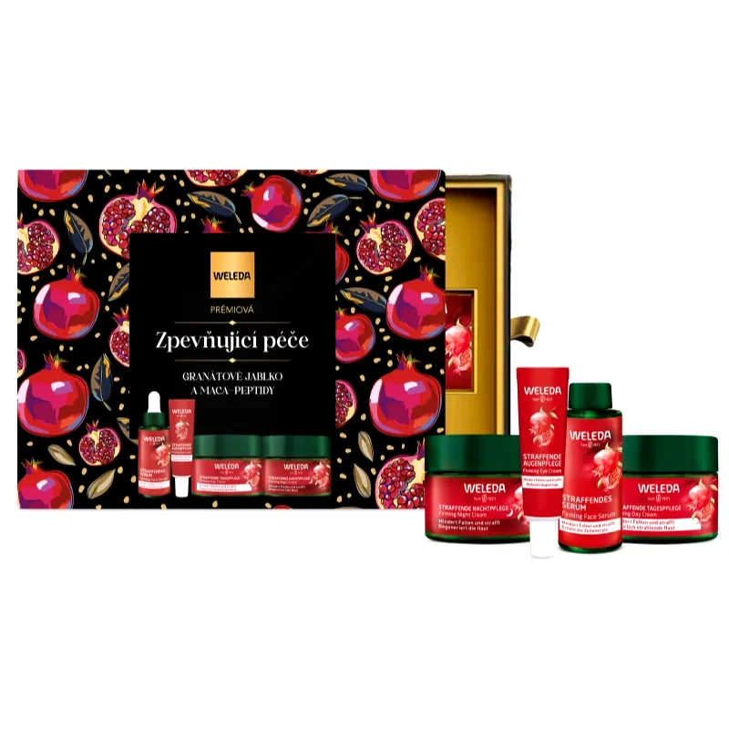Weleda Weleda Pomegranate and Maca peptides SET III. σετ δώρου με ανθεκτικά αποτελέσματα για γυναίκες Premium