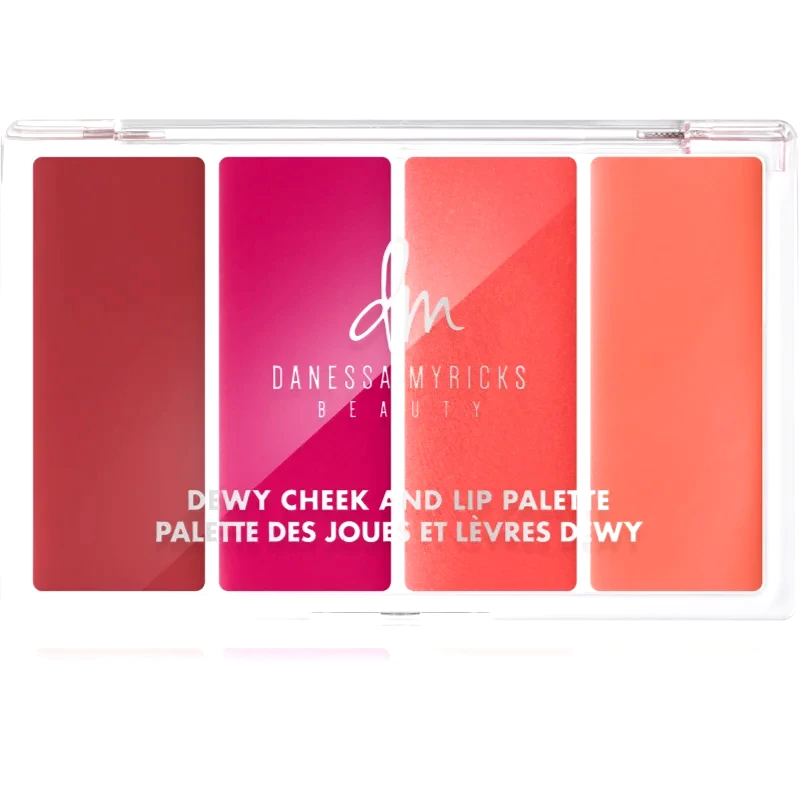 Danessa Myricks Beauty Danessa Myricks Beauty Dewy Cheek & Lip Palette πολυλειτουργική παλέτα Για το πρόσωπο απόχρωση Dew It Flirty 25 γρ