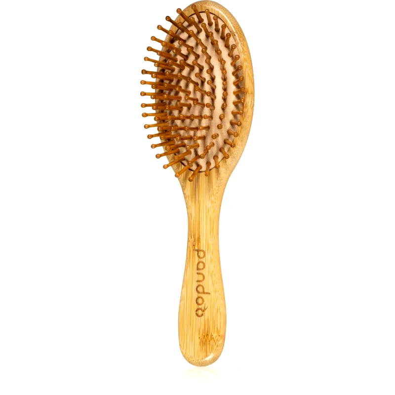 Pandoo Pandoo Bamboo Hairbrush βούρτσα για μαλλιά απο ξύλο μπαμπού 1 τμχ