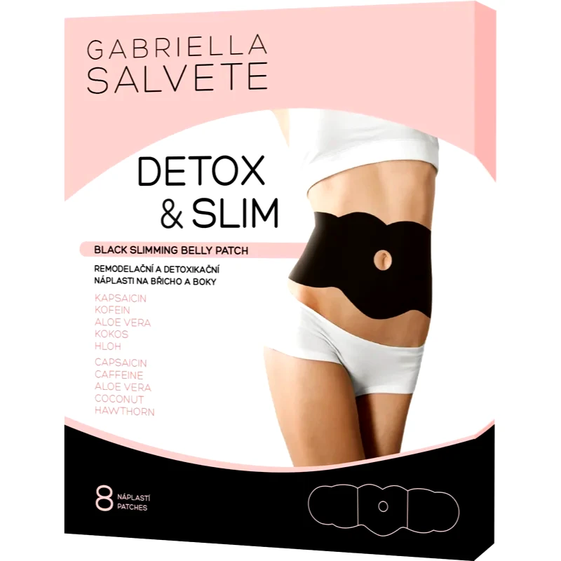 Gabriella Salvete Gabriella Salvete Belly Patch Detox Slimming αναδιαμορφωτικά έμπλαστρα για την κοιλιά καιτους γοφούς 8 τμχ