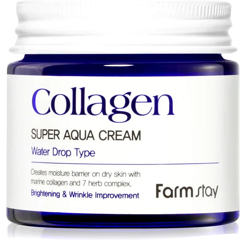 Farmstay Farmstay Collagen Super Aqua ενυδατική κρέμα προσώπου 80 ml