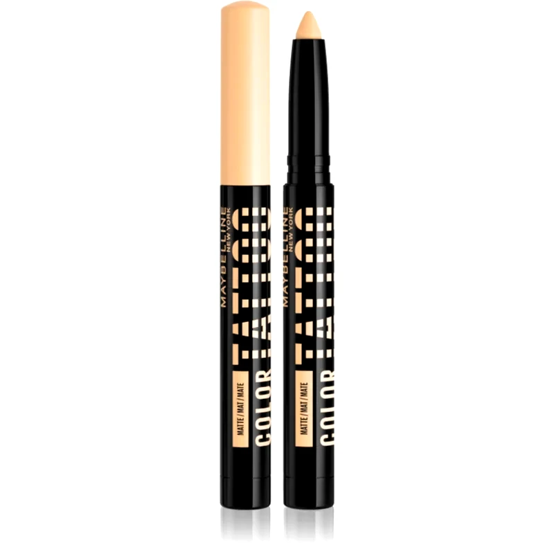MAYBELLINE NEW YORK MAYBELLINE NEW YORK Color Tattoo 24 HR σκιές ματιών και μολύβι για τα μάτια απόχρωση 15 I am Confident 1.4 γρ