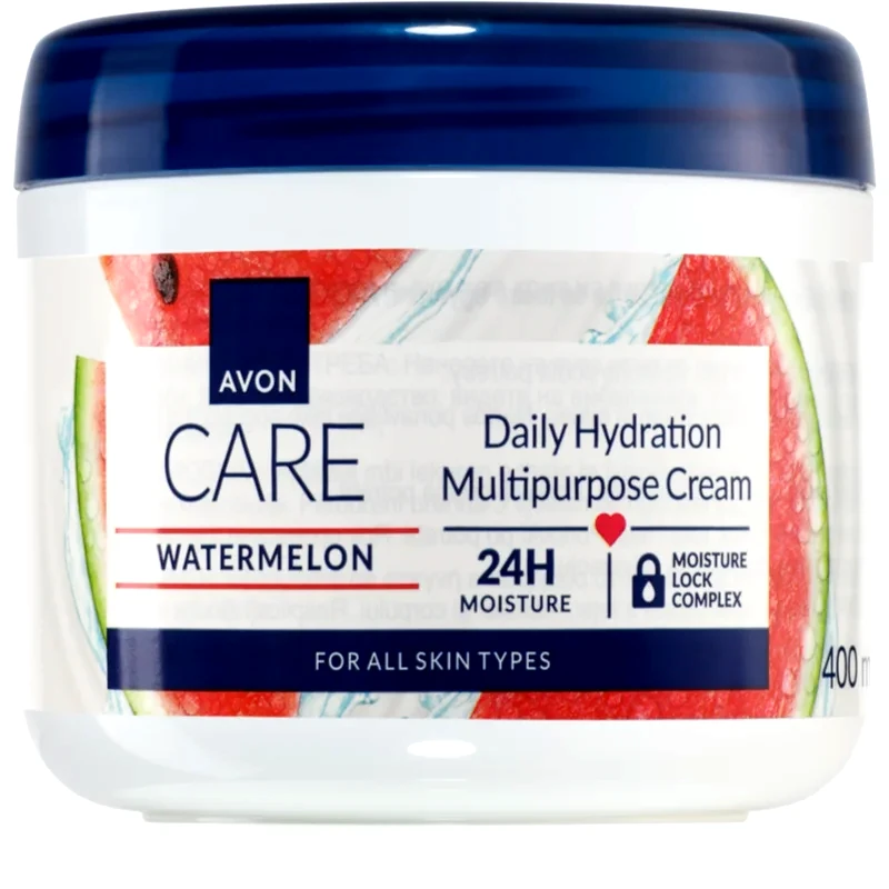 Avon Avon Care Watermelon κρέμα πολλαπλών χρήσεων Για πρόσωπο και σώμα 400 ml