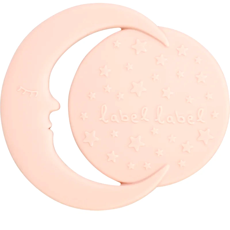 Label Label Label Label Teether Moon μασητικό Pink 1 τμχ