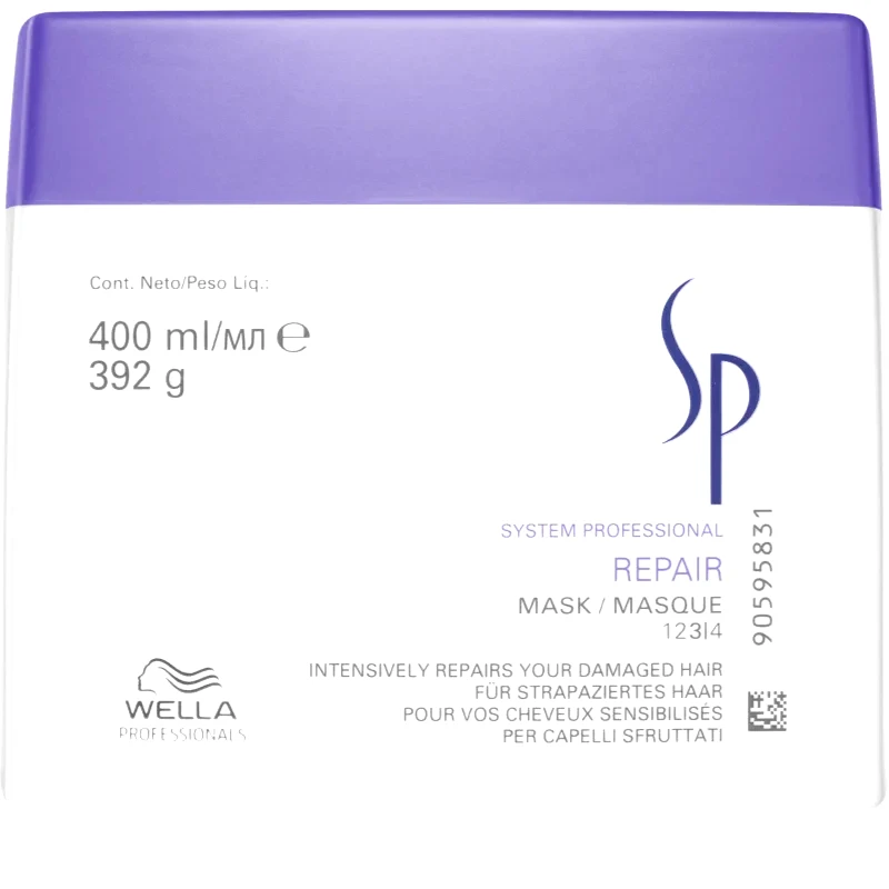 Wella Professionals Wella Professionals SP Repair μάσκα για κατεστραμμένα, χημικά επεξεργασμένα μαλλιά 400 ml