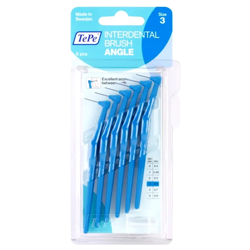 TePe TePe Angle Size 3 μεσοδόντια βουρτσάκια 0,6 mm 6 τμχ