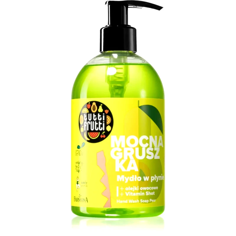 Farmona Farmona Tutti Frutti Strong Pear υγρό σαπούνι για τα χέρια 500 ml