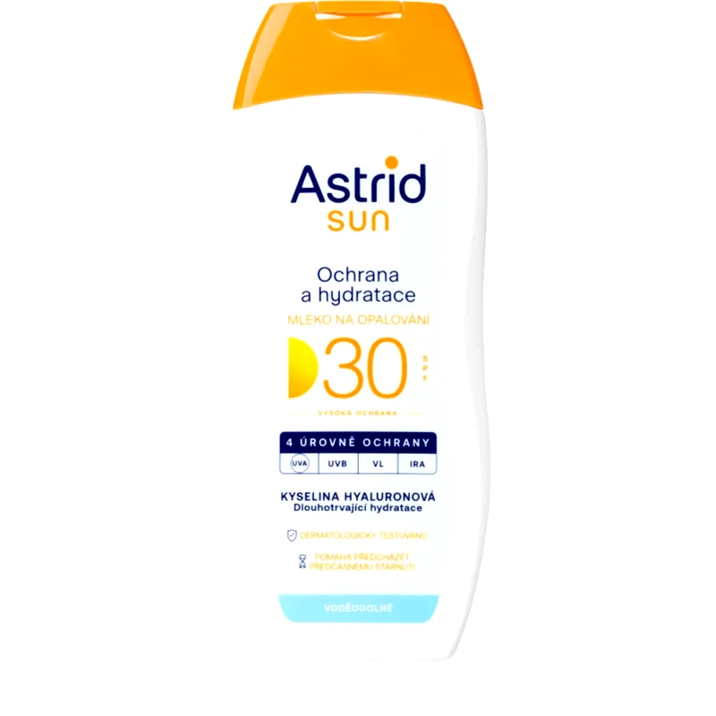 Astrid Astrid Sun αντηλιακό γαλάκτωμα SPF 30 πολύ μεγάλη προστασία απο τον ήλιο 200 ml