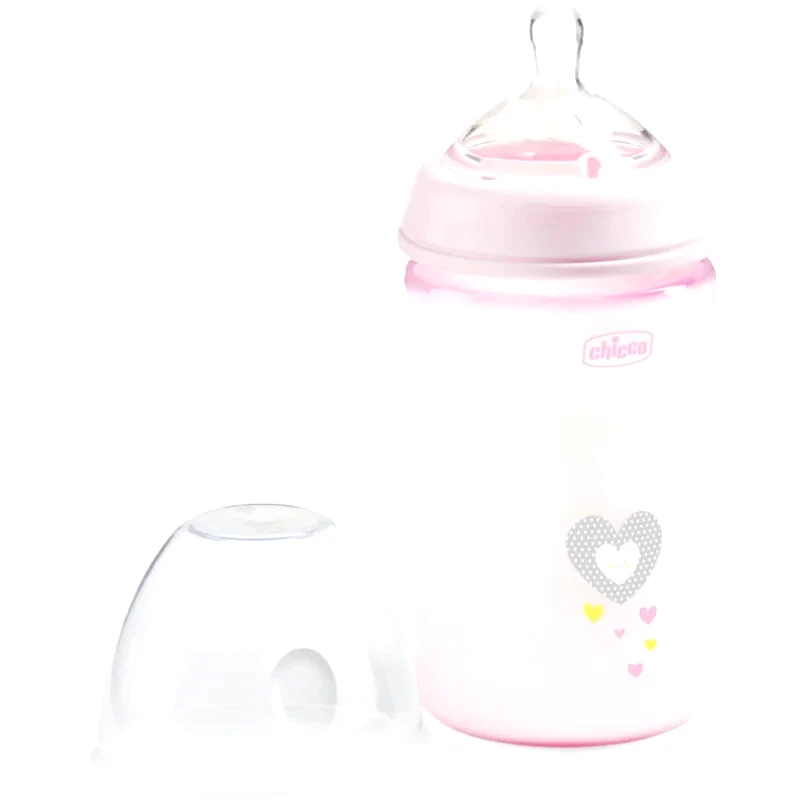 Chicco Chicco Natural Feeling Girl μπιμπερό 6m+ 330 ml