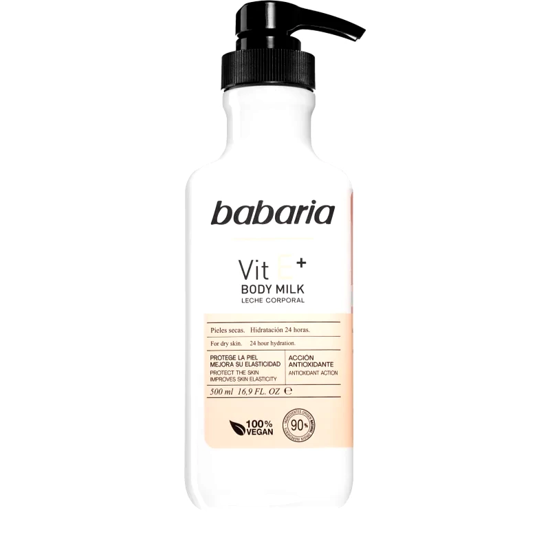 Babaria Babaria Vitamin E ενυδατικό γαλάκτωμα σώματος για ξηρό δέρμα 500 ml